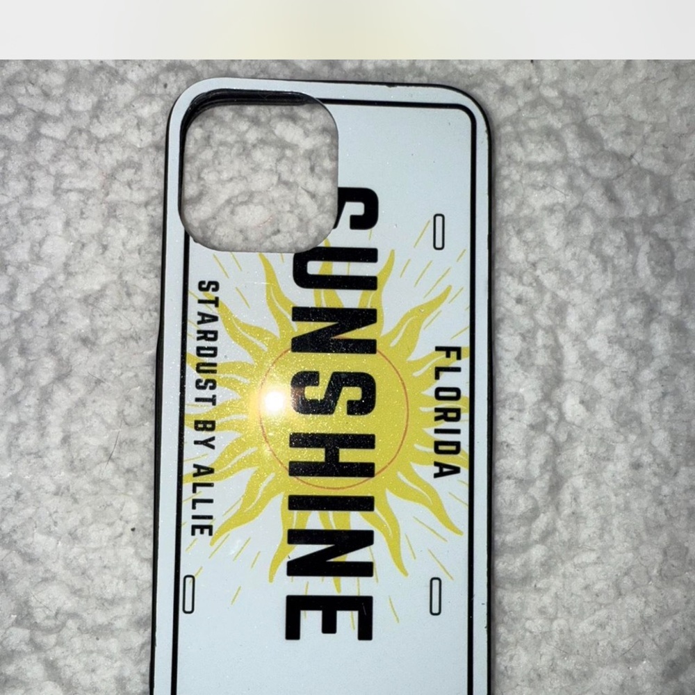 Sunshine Phone Case - White and Yellow
